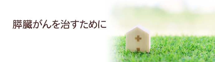 膵臓がんを治すために