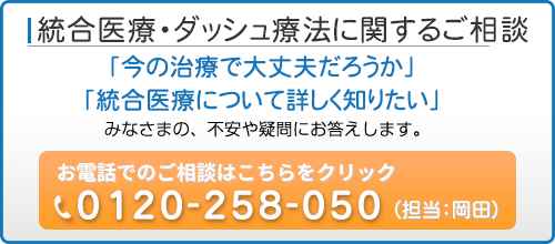 がん治療・統合医療に関するご相談