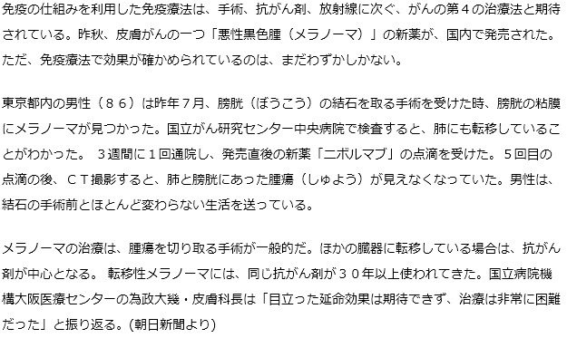 第４のがん治療法