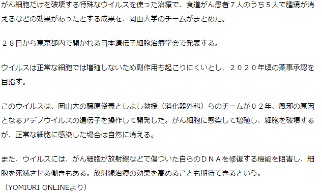 食道がん、禁酒で再発抑制か