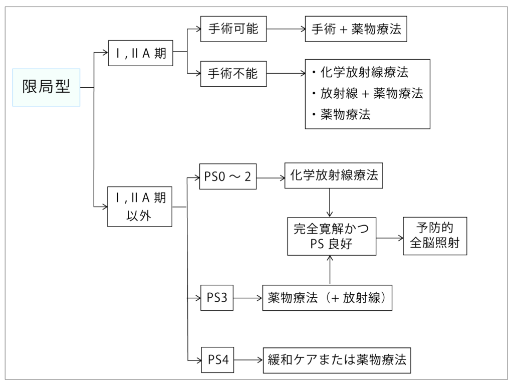 限局型小細胞肺がんの治療